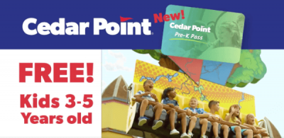 Sign up: Free Cedar Point Free Pre-K Pass (Ohio)