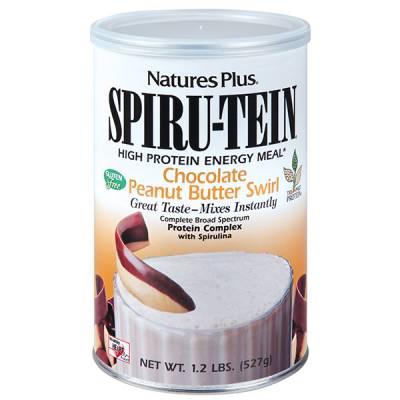 Request Free Chocolate Peanut Butter Swirl SPIRU-TEIN Shake