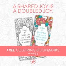 Sign up: Free  Coloring Bookmark From In Touch Ministries
