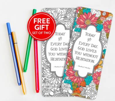 Free Coloring Bookmarks from In Touch Ministries