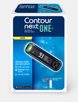 FREE CONTOUR®NEXT ONE blood glucose meter and starter kit