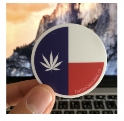 Free Dallas Cannabis Co. Stickers!