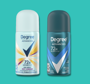 Free Degree Deodorant Sample
