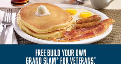 Request Free Denny's Grand Slam For The Military