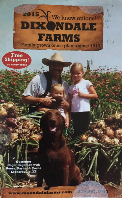 Request Free Dixondale Farms Onion Plants Catalog