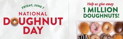 Free Doughnut at Krispy Kreme (June 7, 2019)