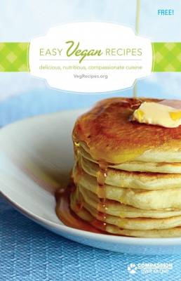 Request Free Easy Vegan Recipes Booklet 