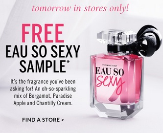 Get this free sample at Victoria's Secret!