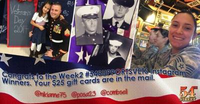 Free Meal For Military At  54th Street Grill & Bar