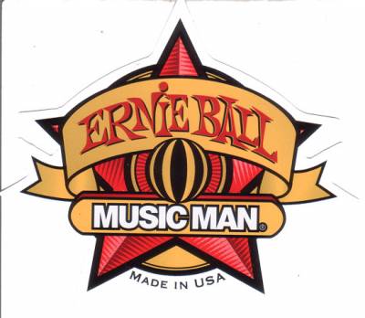 Request Free  Ernie Ball Music Man Sticker