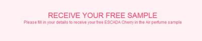 Free ESCADA Cherry in the Air Perfume Sample