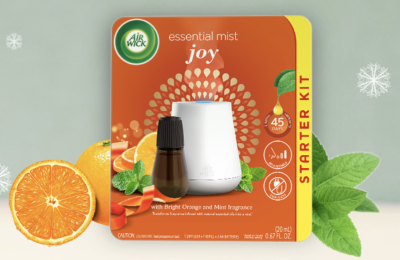FREE Essential Mist® Diffuser Starter Kit from Air Wick