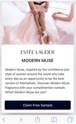 Free Estee Lauder Fragrance