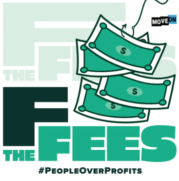 FREE "F the Fees" sticker!
