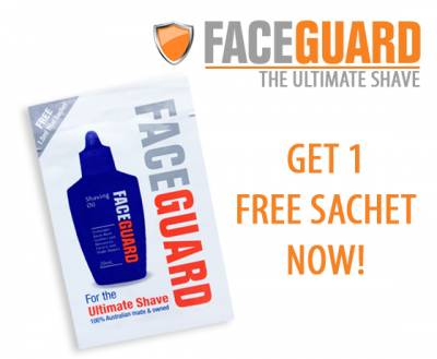 Request Free FaceGuard Shaving Sample