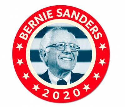 Free FDR-inspired Bernie Sticker