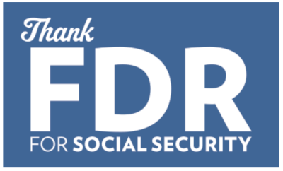 Free FDR Social Security Sticker