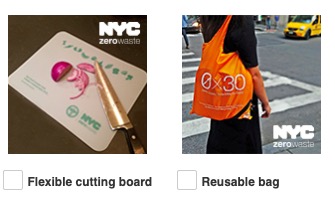 Free Flexible cutting board or Reusable Bag