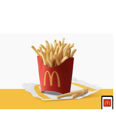 Free Fries Friday at McDonald's ($1 minimum purchase)