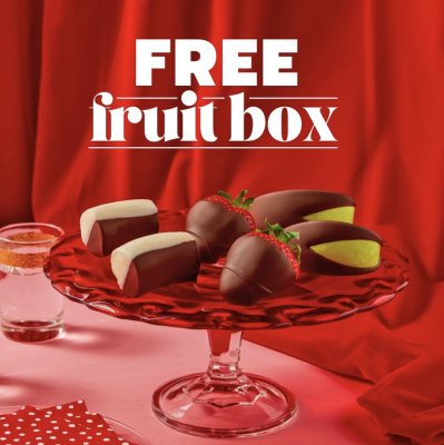 Free Fruit box at your neighborhood Edible store