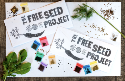 Free Garden Growing Kit from the Free Seed Project
