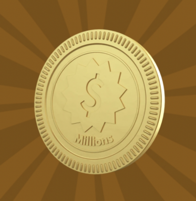 Free Gold Coin or Millions Chocolate Coin