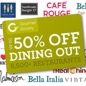 Sign up: Free Gourmet Society Card