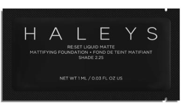 Request Free Haleys Foundation Samples