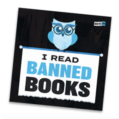 FREE "I Read Banned Books" sticker!