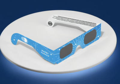 free, ISO-certified solar eclipse glasses
