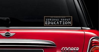 Request Free  Learning Press Bumper Sticker