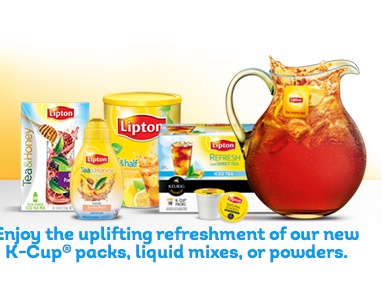 Save up to $1.00 and get a FREE Lipton® Tea sample when you create an e-card.