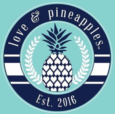Request Free Love & Pineapples Sticker