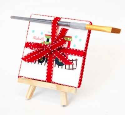 Free Mini Canvas Gift Card Holder at Michael's