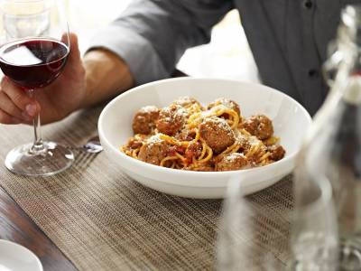 In Store: Free Mom’s Ricotta Meatballs + Spaghetti for First Responders at Roman