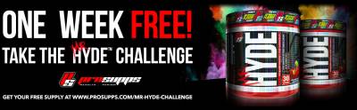 Request Free Mr. Hyde Pre Workout Sample