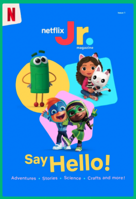 free Netflix Jr. preschool magazine