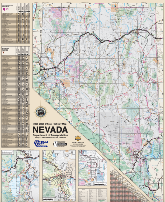 Free Nevada State Highway Map Free Nevada State Highway Map