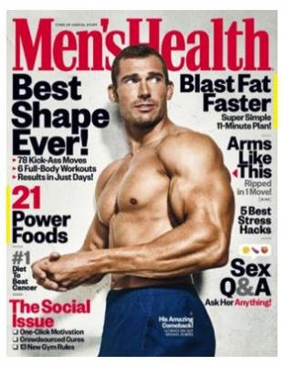 Free one year subscription to Men's Health
