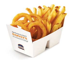 Sign up: Free Order of Frings at Harvey's