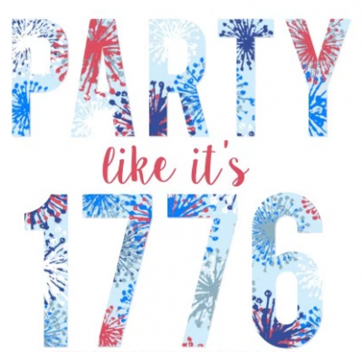 Sign up: Free Party Like It's 1776 Sticker