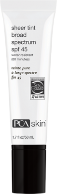 Survey: Free PCA SKIN Sheer Tint Broad Spectrum SPF 45 Luxury Sunscreen Sample