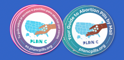 Free Plan C Circle Stickers (2")