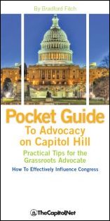 Request Free  Pocket Guide to Advocacy on Capitol Hill