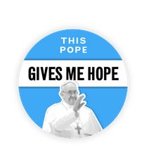 FREE Pope Francis Sticker!