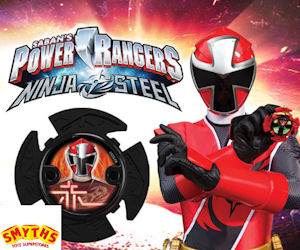 Sign up: Free Power Rangers Ninja Steel Star Toy From Smyths Toys
