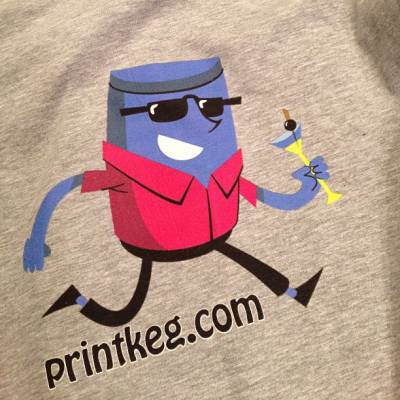 Request Free  PrintKEG t-shirt