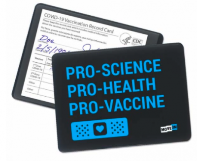 FREE "Pro-Science, Pro-Health, Pro-Vaccine" card holder