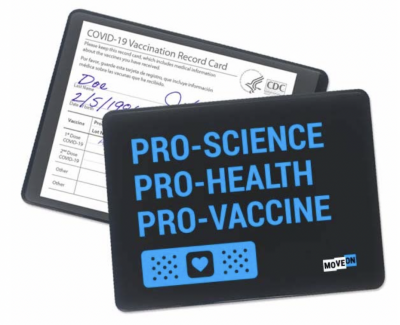 free "Pro-Science, Pro-Health, Pro-Vaccine" Sticker