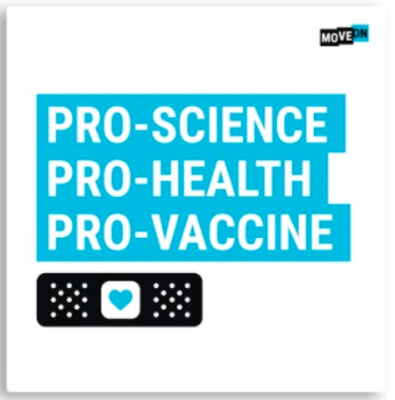 FREE "Pro-Science, Pro-Health, Pro-Vaccine" sticker!